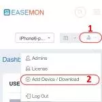 Agregar dispositivos para ser monitoreados