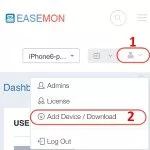 Agregar dispositivos para ser monitoreados
