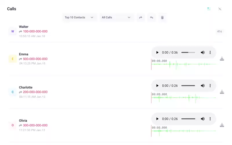 Grabar llamadas telefónicas y llamadas VoIP en WhatsApp, Facebook, etc.